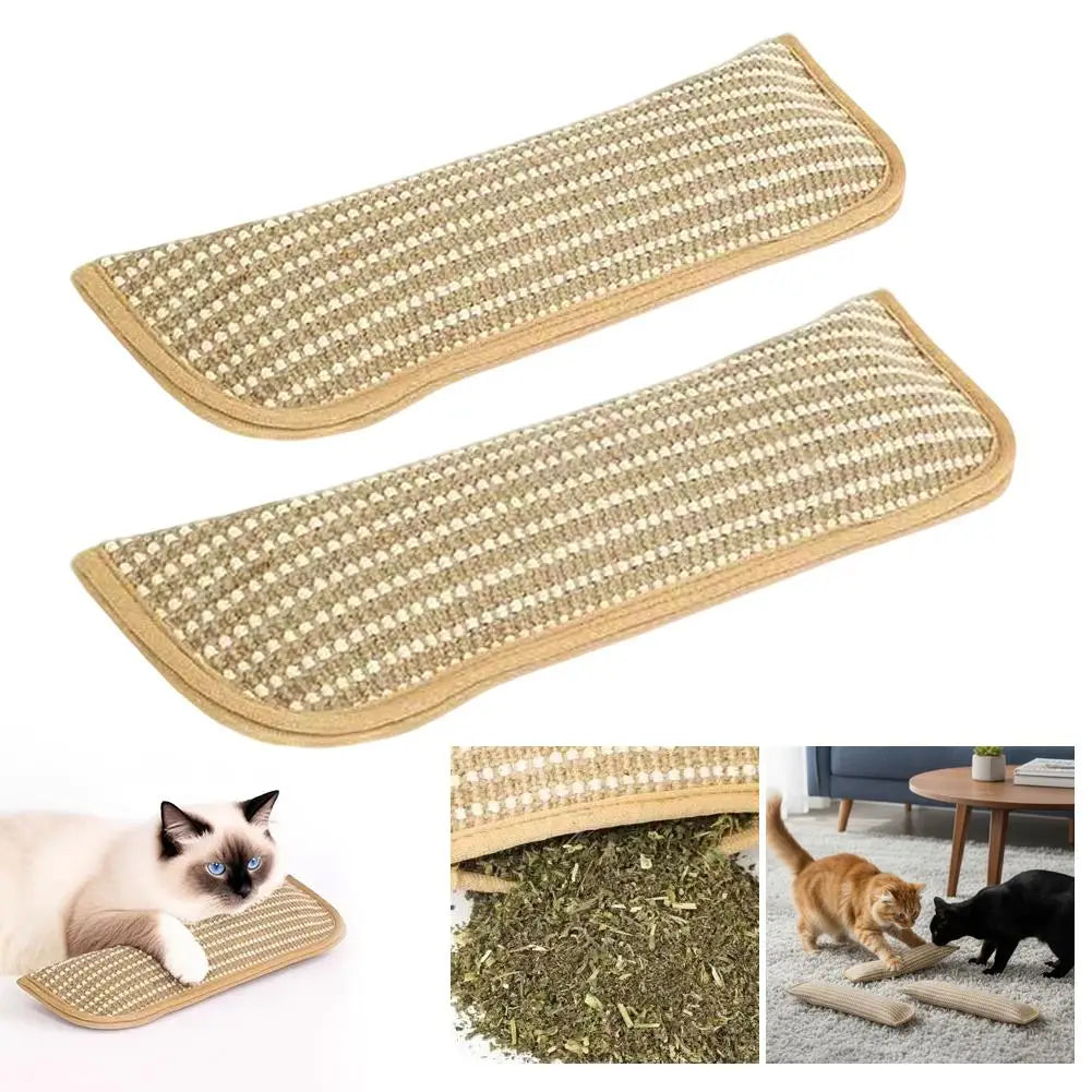 Catnip Cat Toy Plush Interactive Toy For Indoor Cats Scratch Resistant Soft Chew Toy Relieve Anxiety Pet Entertainment Accessory
