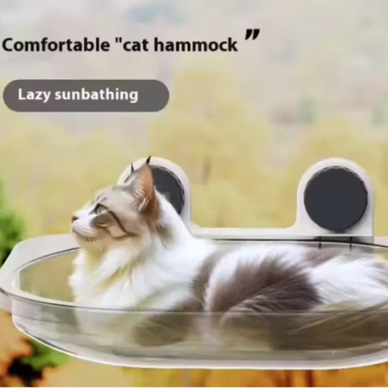 New Pet Cat Hammock Hanging Cat Bed Bearing 20 kg Comfortable Sunny Window Seat Kitten Climbing Frame Pet Supplies
