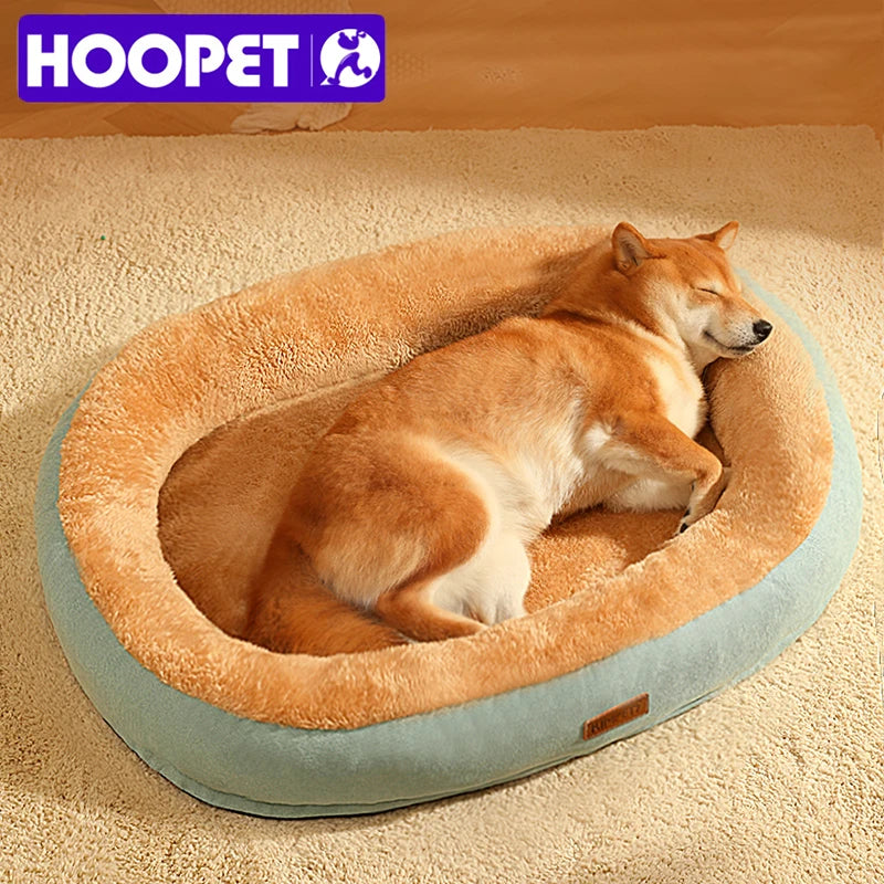 HOOPET Winter Comfortable Pet Mat Bed for Dogs Cats Fluff Sleeping Pad Dog Sofa Cushion Pet Calming Dog Bed House Pet Supplies