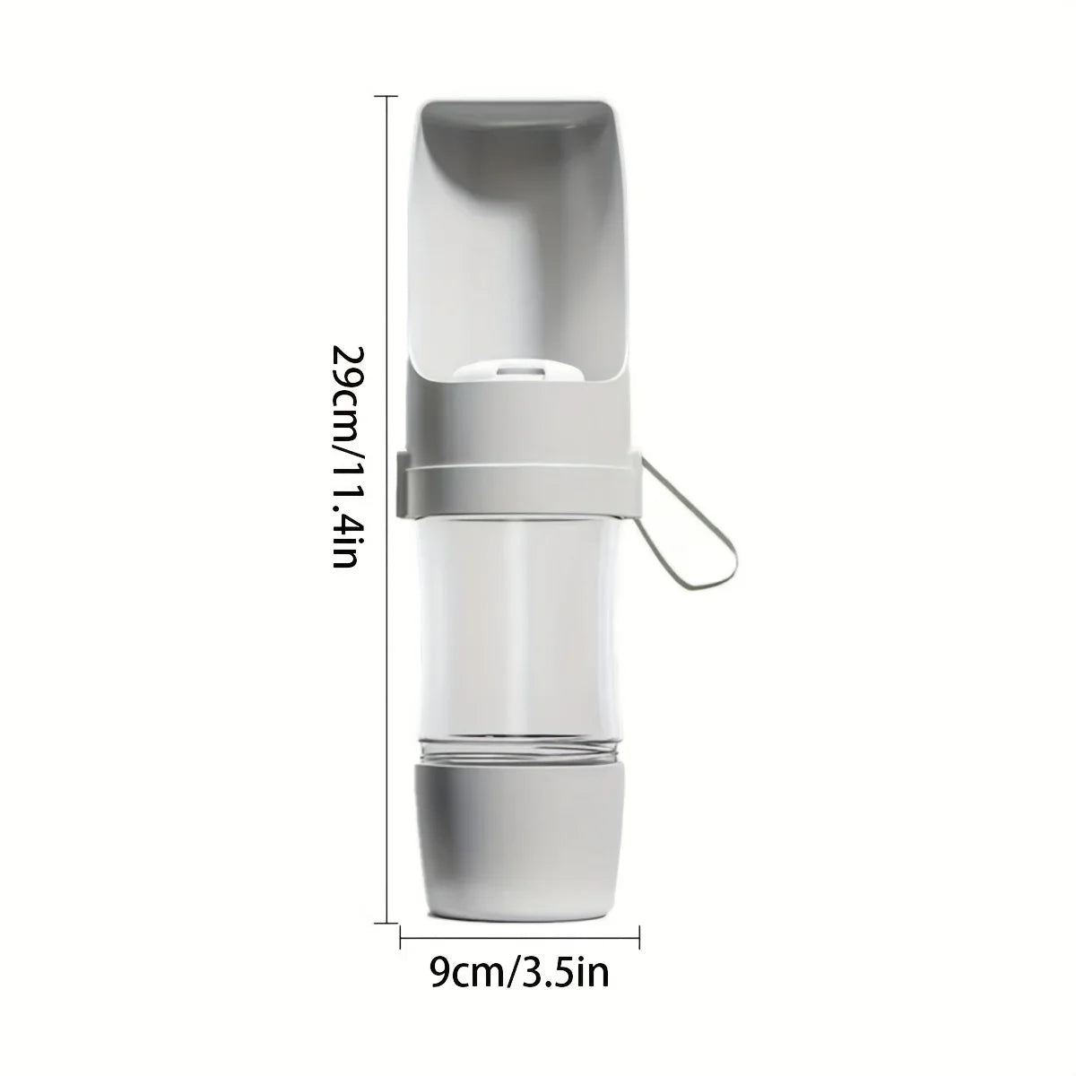 Portable Dog Water Bottle, Durable Pet Hydration Dispenser for Outdoor Walks, Hiking, Travel - Ergonomic Bottle Design
