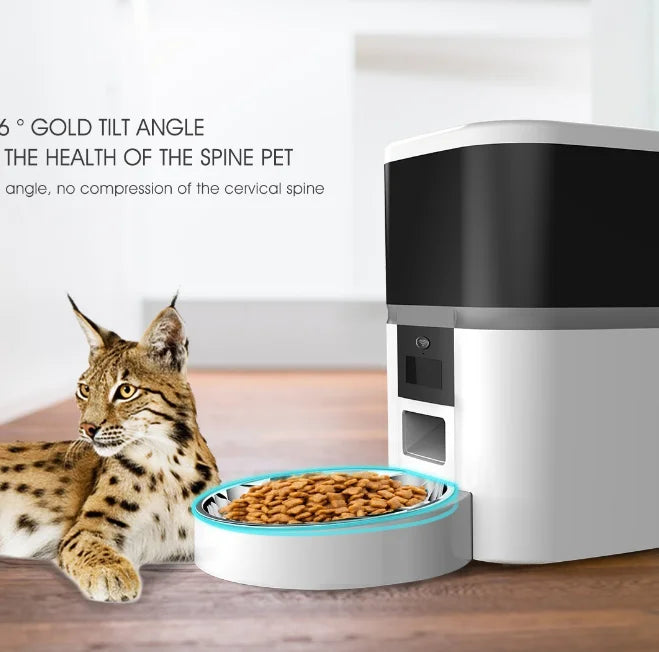 Double Meal Automatic Cat Feeder, Cat Feeder With Video, Tuya WIFI Automatic Dog Feeder, Programmable Pet Feeder, Multiple Models