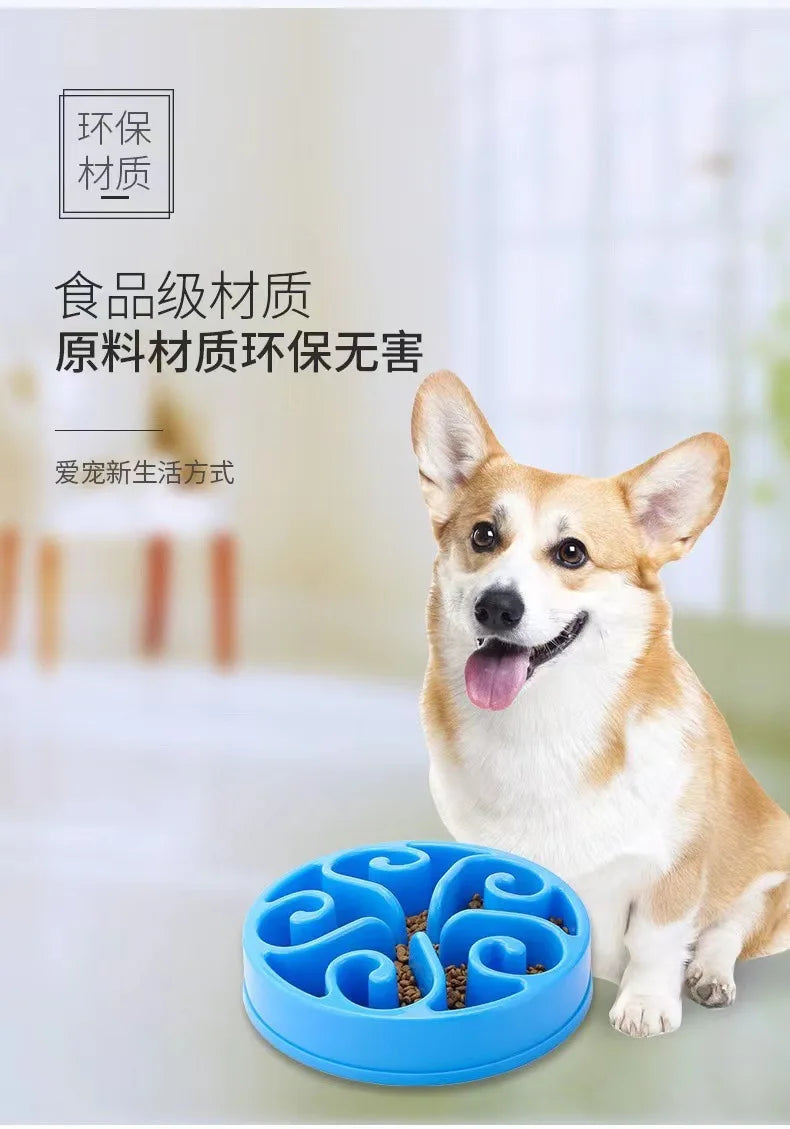 Gamelle anti-glouton puzzle pour chien – Antidérapante, grands et petits chiens