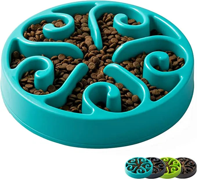 Gamelle anti-glouton puzzle pour chien – Antidérapante, grands et petits chiens