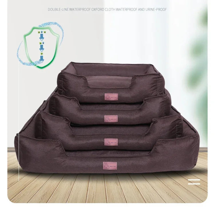 Lit respirant toutes saisons pour chien et chat — coussin sofa doux et apaisant