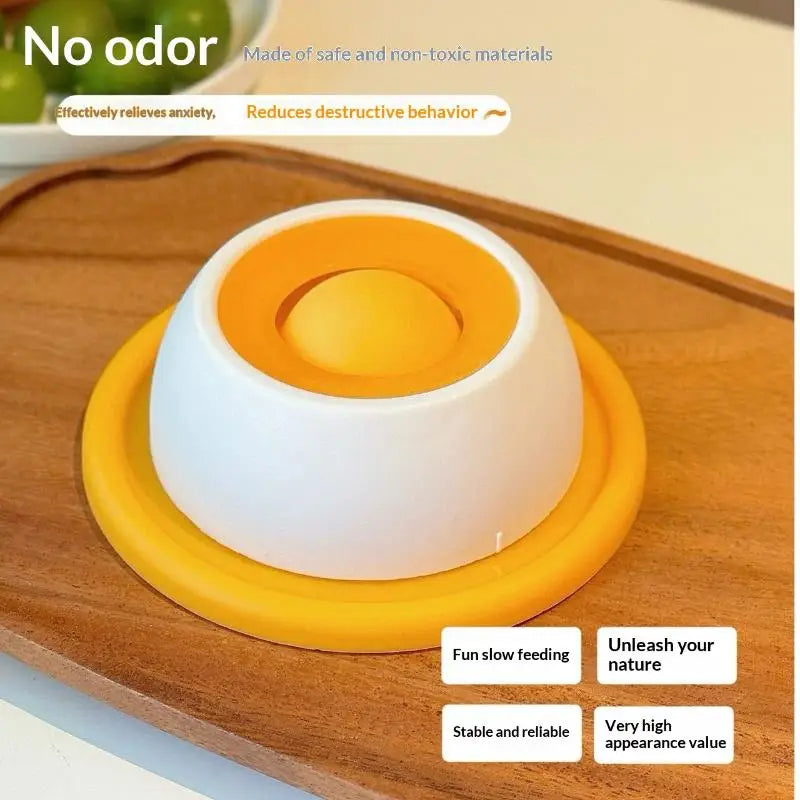 Tapis à lécher anti-renversement pour chien et chat – Alimentation lente