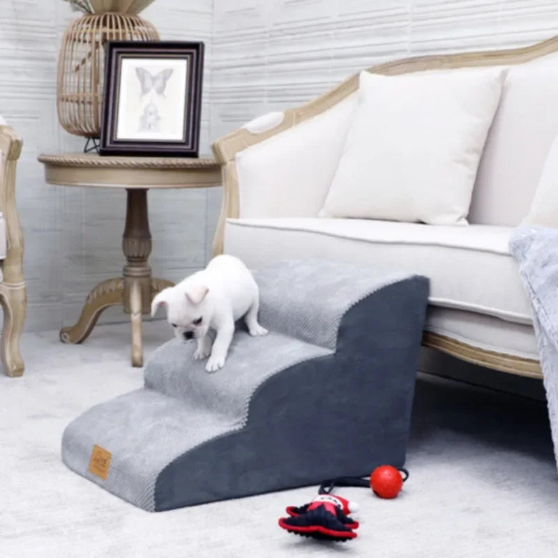 Escalier antidérapant démontable pour chien et chat — protection des hanches et articulations