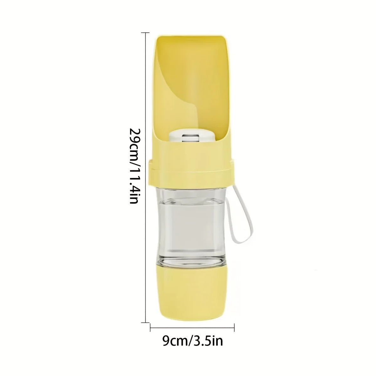 Portable Dog Water Bottle, Durable Pet Hydration Dispenser for Outdoor Walks, Hiking, Travel - Ergonomic Bottle Design
