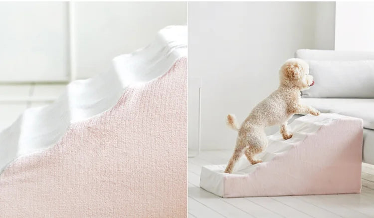 Escalier antidérapant démontable pour chien et chat — protection des hanches et articulations