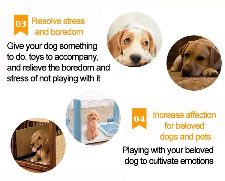 Dog Toy Rope Ball Toy for Dogs Training Toy for Dogs Teeth Cleaning Tug Toy Interactive Knot Rope Resistant To Biting Molars