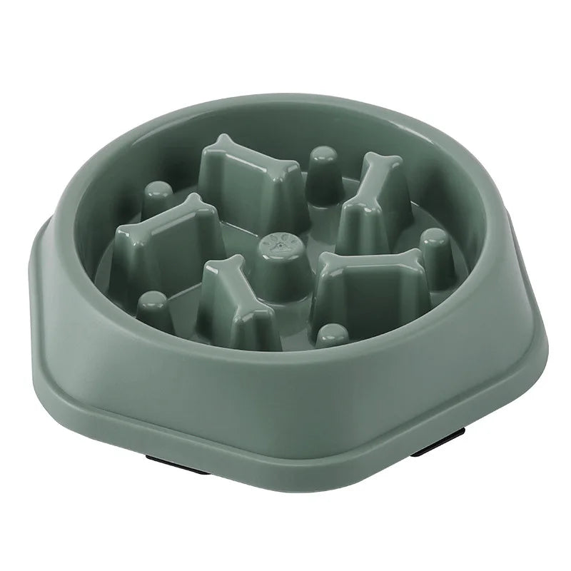 Slow Feeder Puzzle Bowl for Small to Medium Dogs – Non-Slip