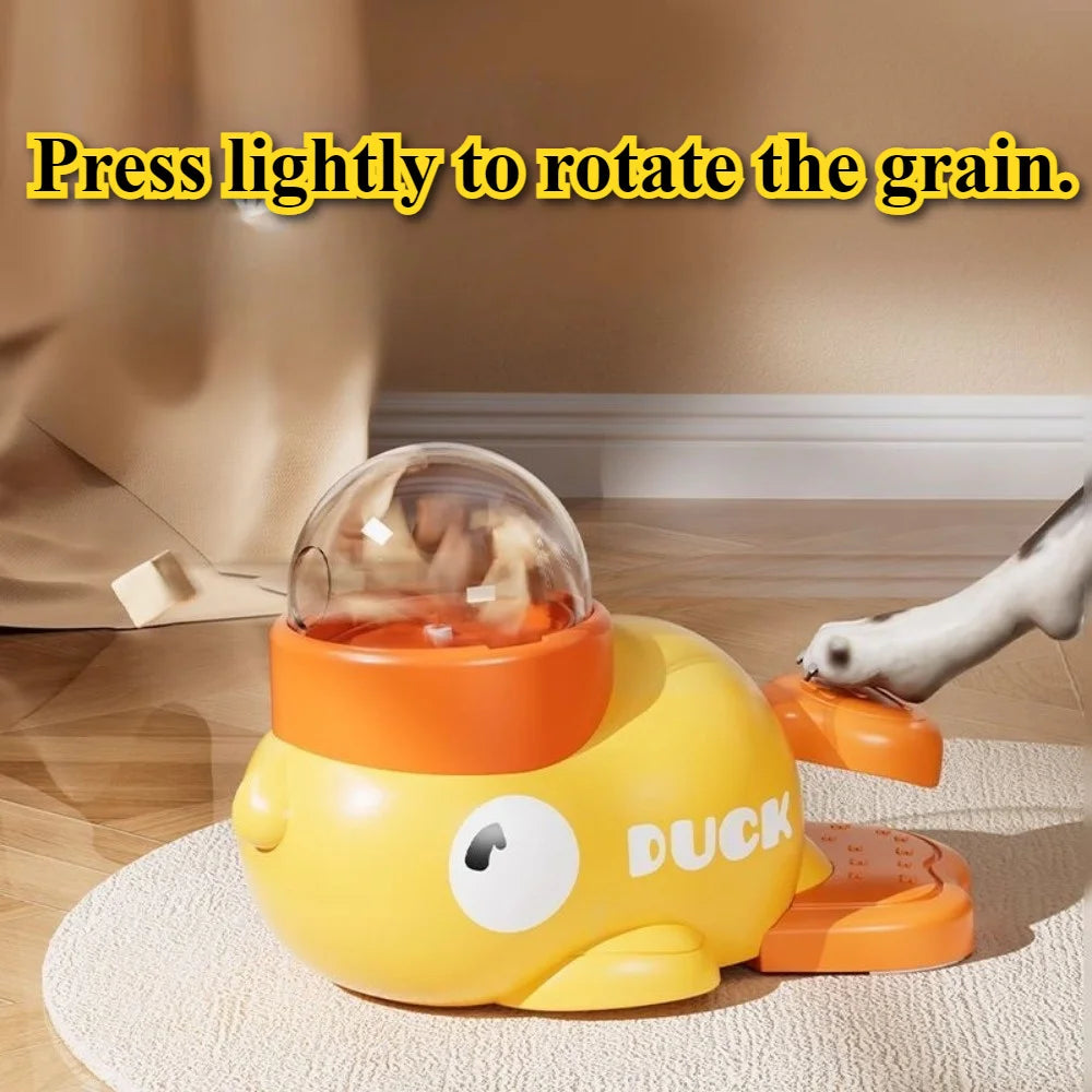 Anti-Gulping Duck Treat Dispenser for Small and Medium Dogs