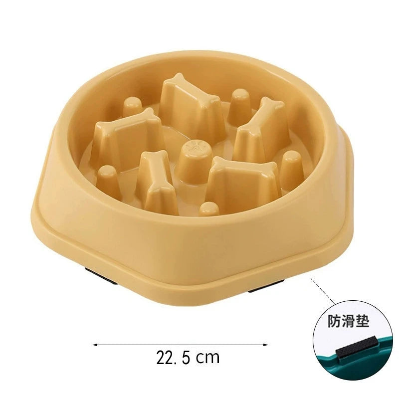 Slow Feeder Puzzle Bowl for Small to Medium Dogs – Non-Slip
