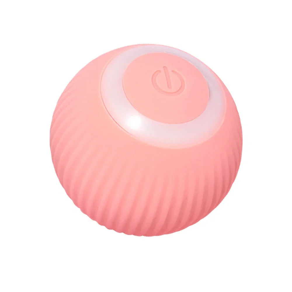 Smart Cat Toy Automatic Rolling Ball Electric Cats Toys Interactive for Pet Training Self-moving Kitten Toys for Indoor Playing