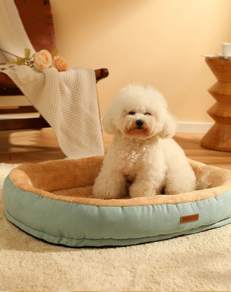 HOOPET Winter Comfortable Pet Mat Bed for Dogs Cats Fluff Sleeping Pad Dog Sofa Cushion Pet Calming Dog Bed House Pet Supplies