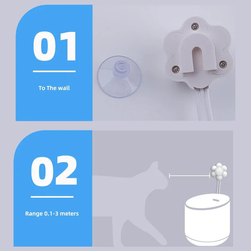 Fontaine à eau automatique en acier inoxydable pour chat et chien – Distributeur intelligent
