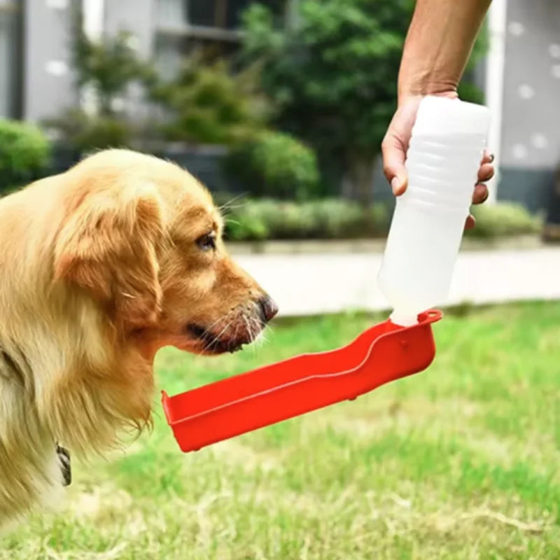 Gourde de voyage portable pour chien et chat — tasse d'hydratation pour promenades