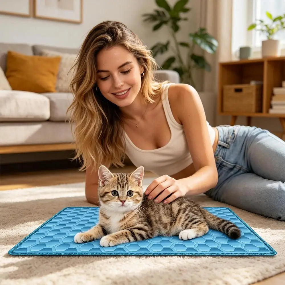 Dog Cooling Mat Summer Pet Cold Bed Extra Large For Small Big Dogs Pet Accessories Cat Durable Blanket Sofa Cat Ice Pad Blanket
