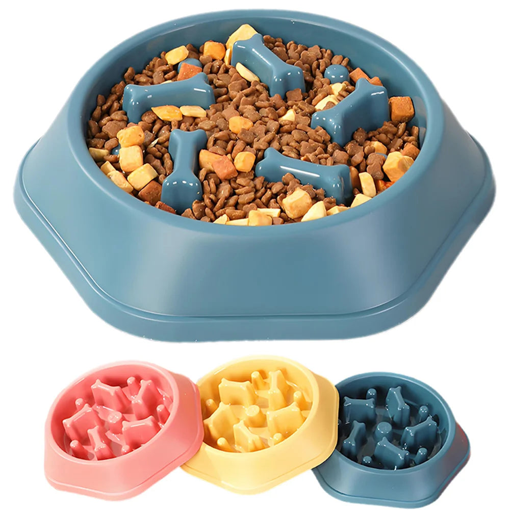 Slow Feeder Puzzle Bowl for Small to Medium Dogs – Non-Slip