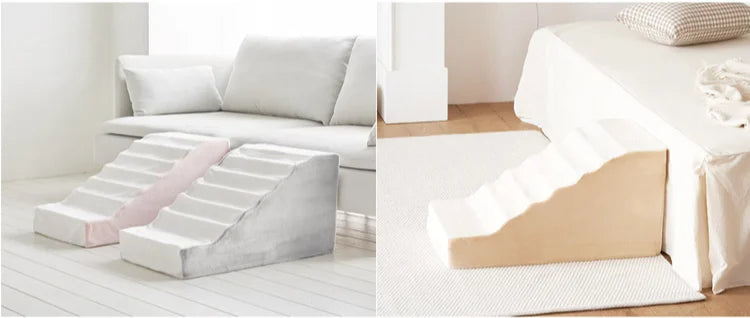 Escalier antidérapant démontable pour chien et chat — protection des hanches et articulations