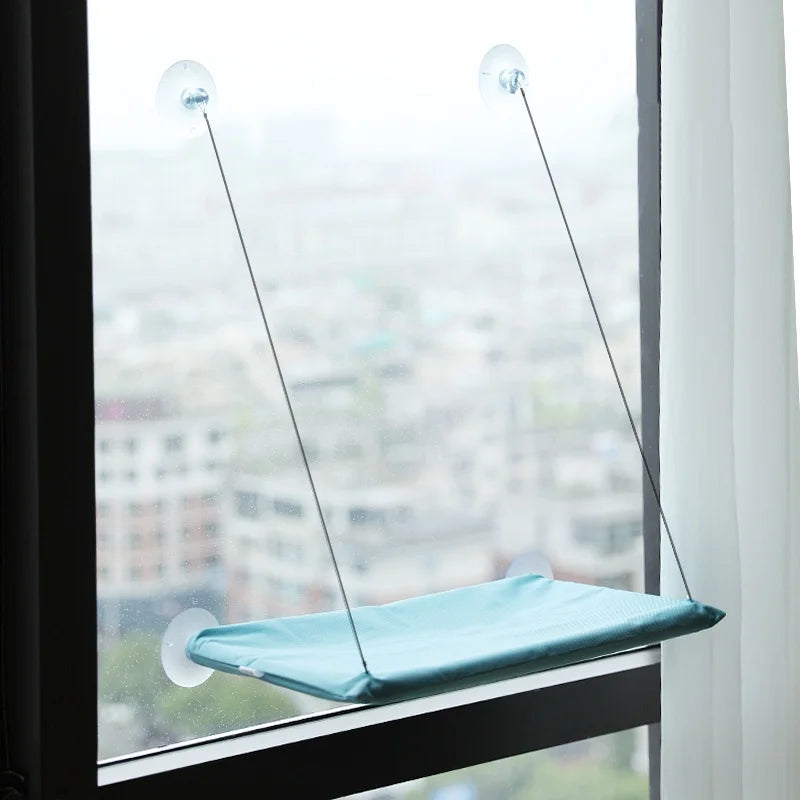 New Pet Cat Hammock Hanging Cat Bed Bearing 20 kg Comfortable Sunny Window Seat Kitten Climbing Frame Pet Supplies