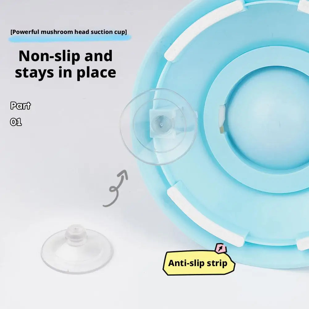 Balle à lécher anti-glouton pour chien et chat – Apaisante, anti-anxiété