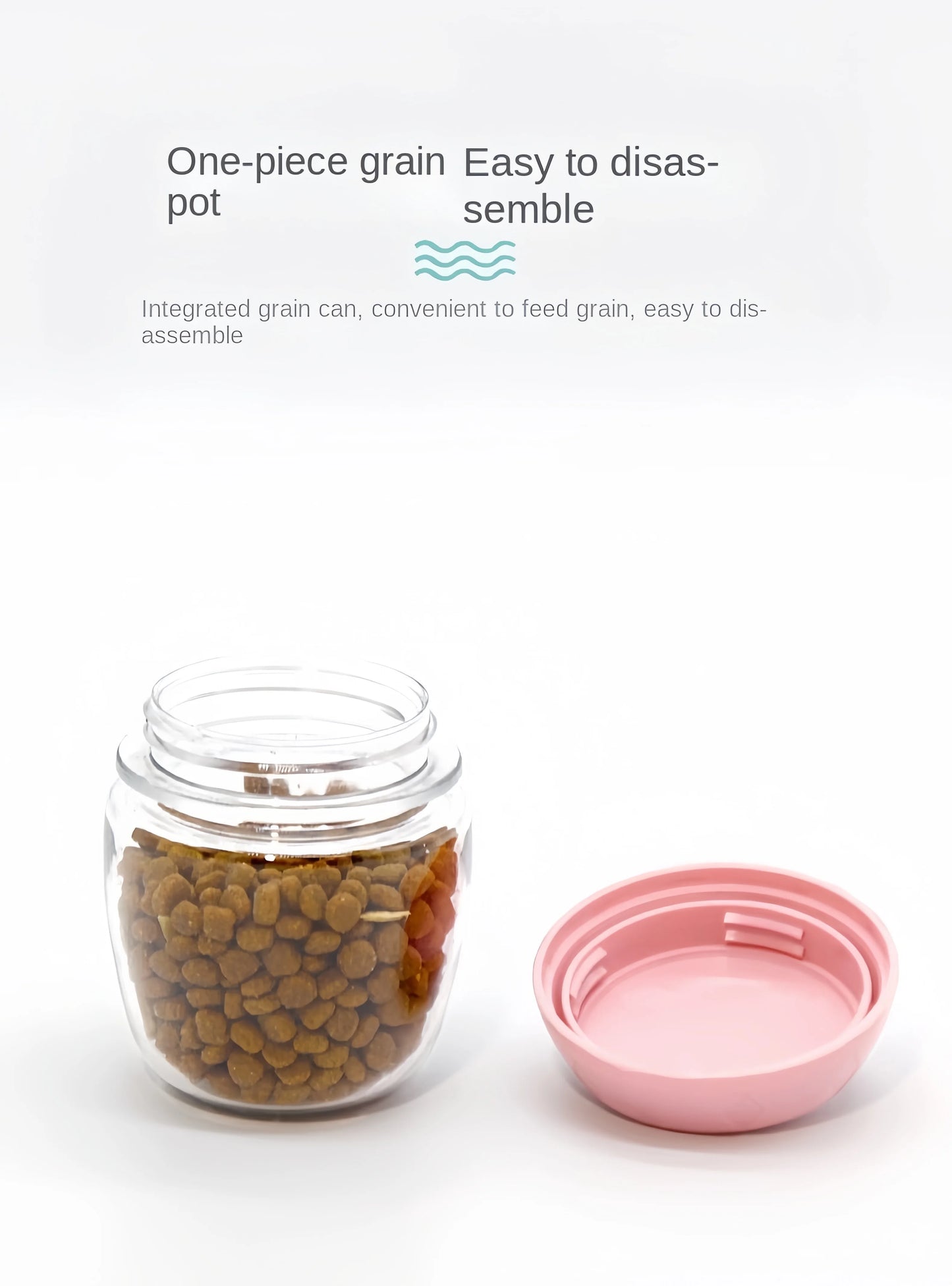 Portable Dog Cat Water Bottle with Storage Food and Water Container for Puppy Pets Dogs Feeder Bowl Outdoor Travel Pet Supplies