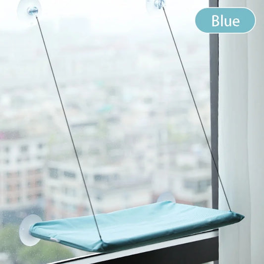 Hamac fenêtre lavable démontable pour chat — siège suspendu ventouse lit de repos