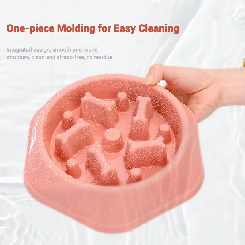 1.5-Cup Slow Feeder Bowl for Small and Medium Dogs – Labyrinth