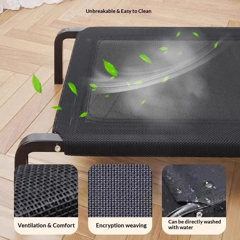 Elevated Dog Bed All Season Outdoor Indoor Waterproof Proof Raised Pet Cot Large Small Dogs Dog Beds Pet Accessories Dog Bed