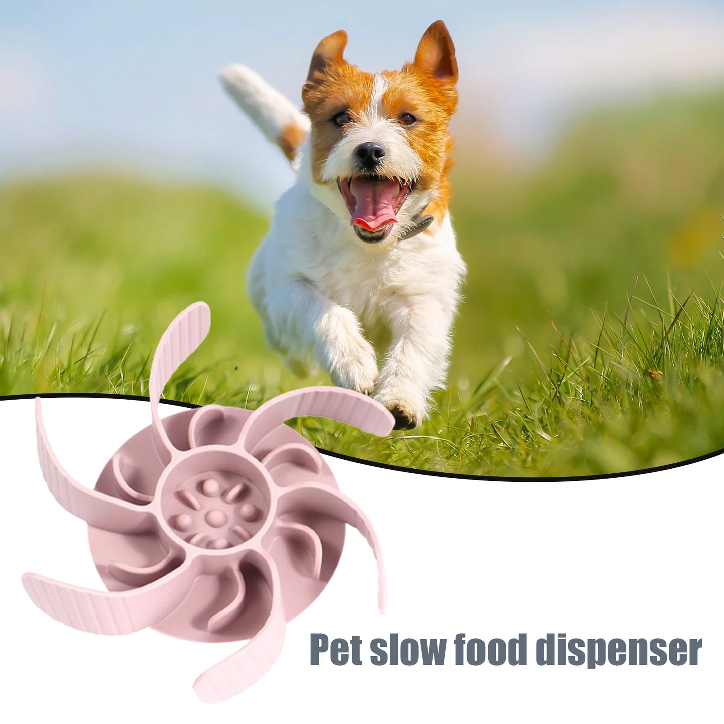 Dog bowl silicone anti-gulp insert – Secure suction cup