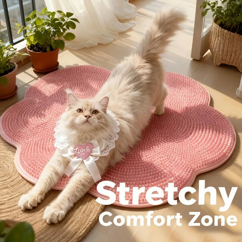 2-in-1 Cat Grooming Cushion Brush Bed Mat Pet Sleeping Mat Kitten Puppy Nest Pet Cushion Cat Accessories