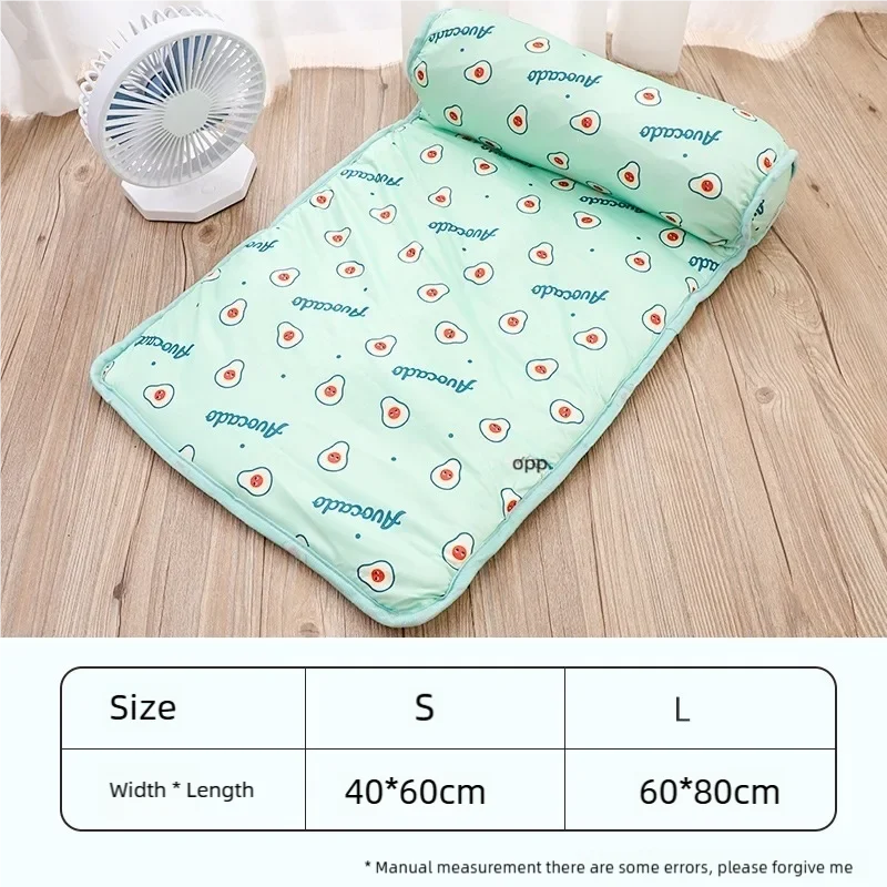 Dog Mat Cooling Summer Pad Mat For Dogs Cat Blanket Sofa Breathable Pet Dog Bed Summer Washable For Small Medium Large Dogs Mat