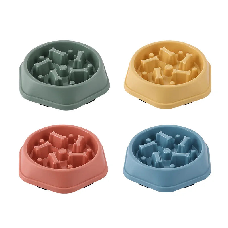 Slow Feeder Puzzle Bowl for Small to Medium Dogs – Non-Slip