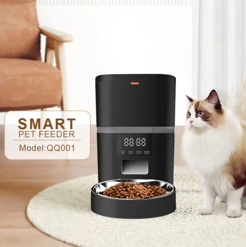 Double Meal Automatic Cat Feeder, Cat Feeder With Video, Tuya WIFI Automatic Dog Feeder, Programmable Pet Feeder, Multiple Models