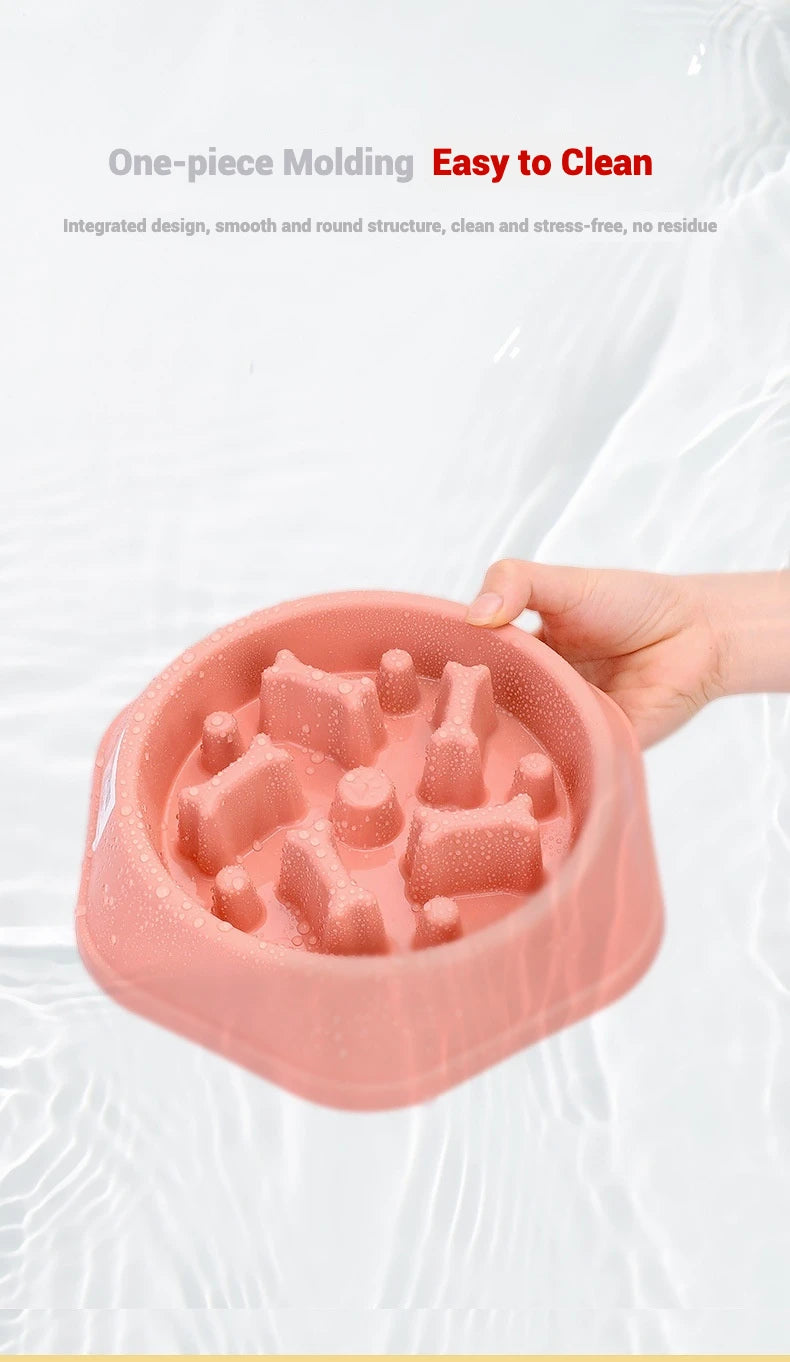 1.5-Cup Slow Feeder Bowl for Small and Medium Dogs – Labyrinth