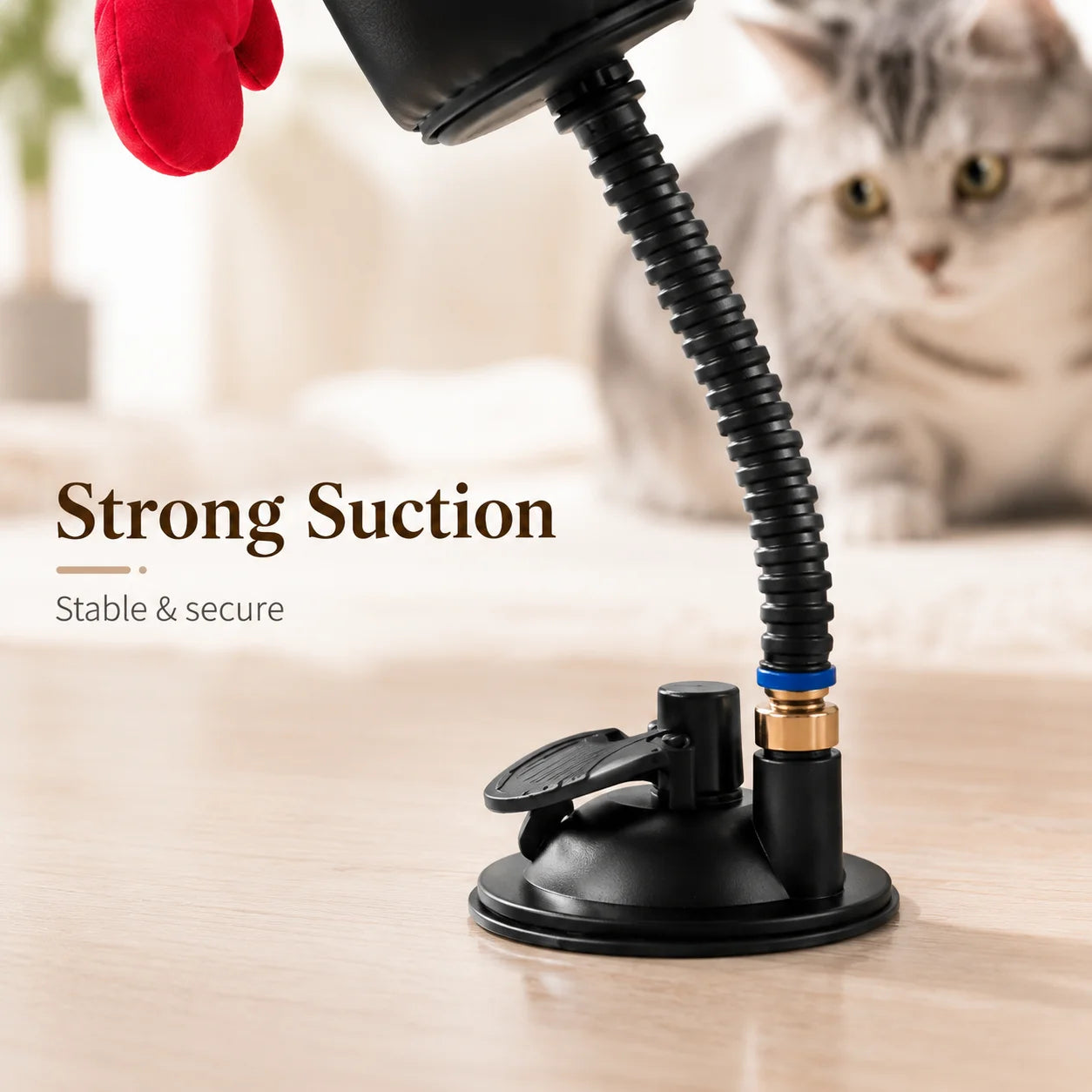 Interactive Cat Boxing Punch Toy, Multifunctional Stimulation Play Game for Indoor Kitten Self-Play & Stress Relief