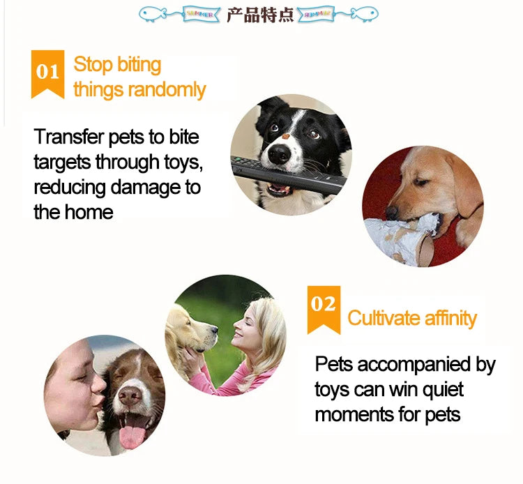 Dog Toy Rope Ball Toy for Dogs Training Toy for Dogs Teeth Cleaning Tug Toy Interactive Knot Rope Resistant To Biting Molars