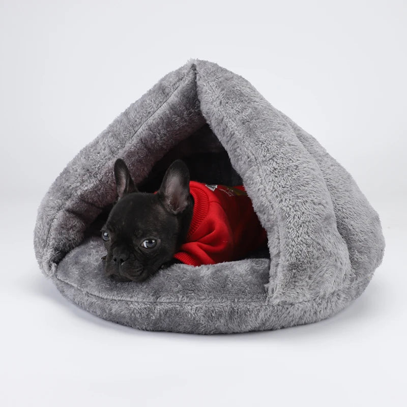Lit douillet lavable pour chiens et chats — panier sofa en peluche toutes tailles