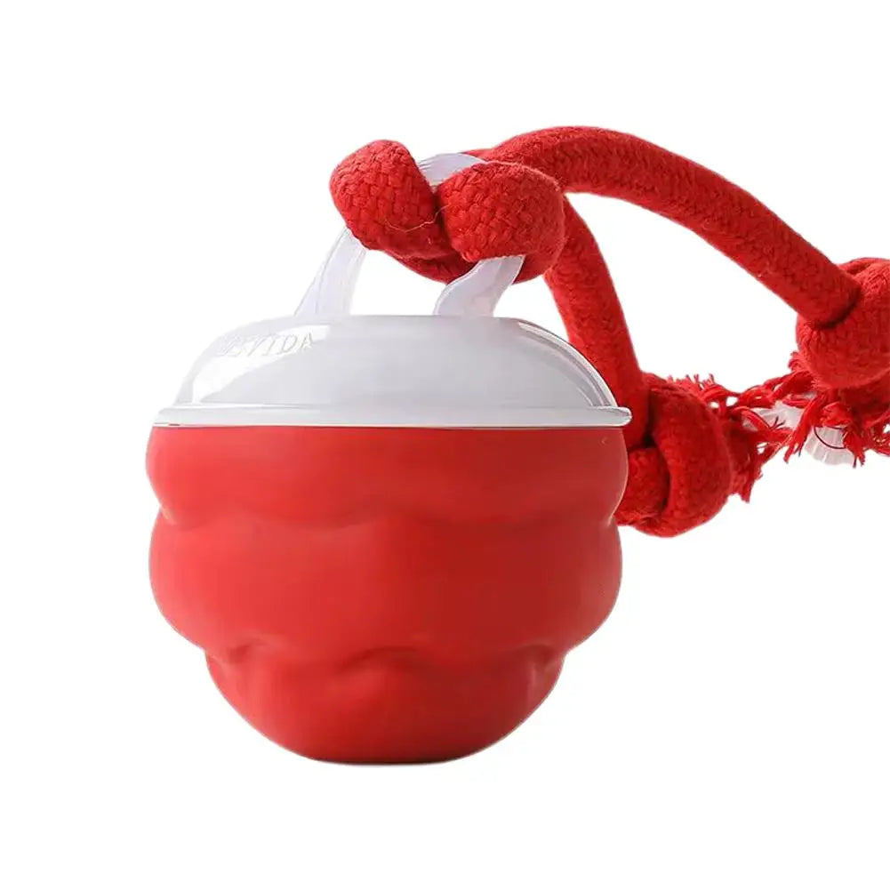 Interactive Dog Toy Ball with Rope Electronic Motion Activated Rolling Ball for Indoor Cat Dog Play Toys for Puppy Training Ball