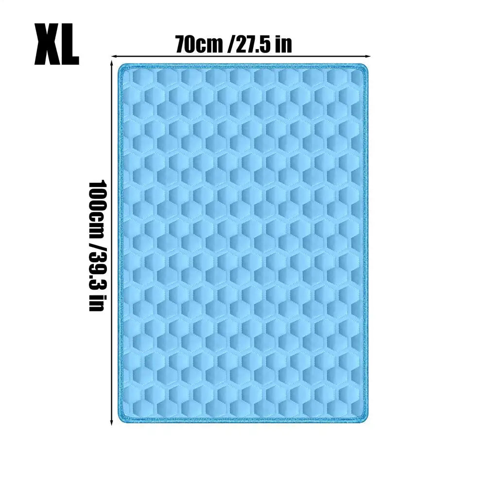 Dog Cooling Mat Summer Pet Cold Bed Extra Large For Small Big Dogs Pet Accessories Cat Durable Blanket Sofa Cat Ice Pad Blanket