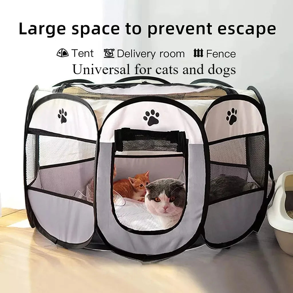 Bol distributeur automatique intégré nourriture et eau pour chats et chiens
