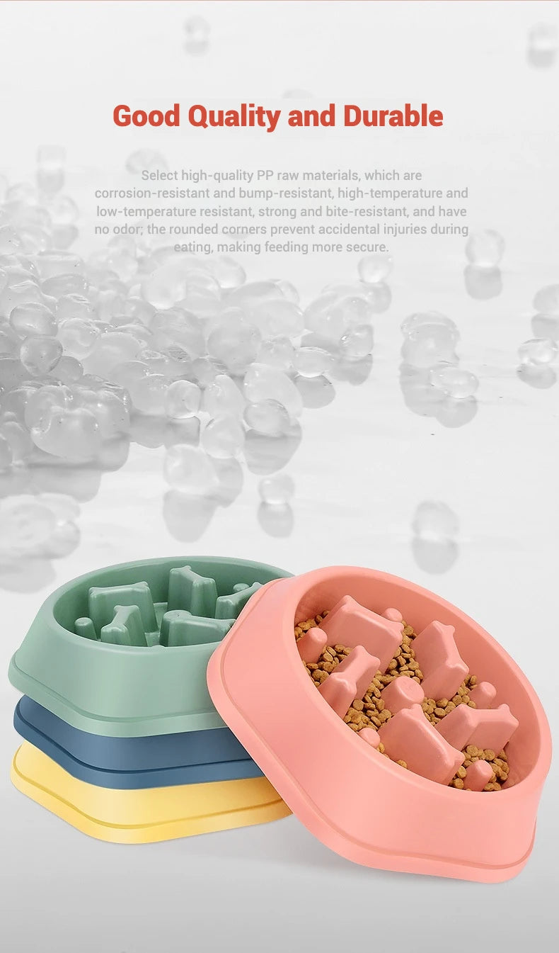 1.5-Cup Slow Feeder Bowl for Small and Medium Dogs – Labyrinth