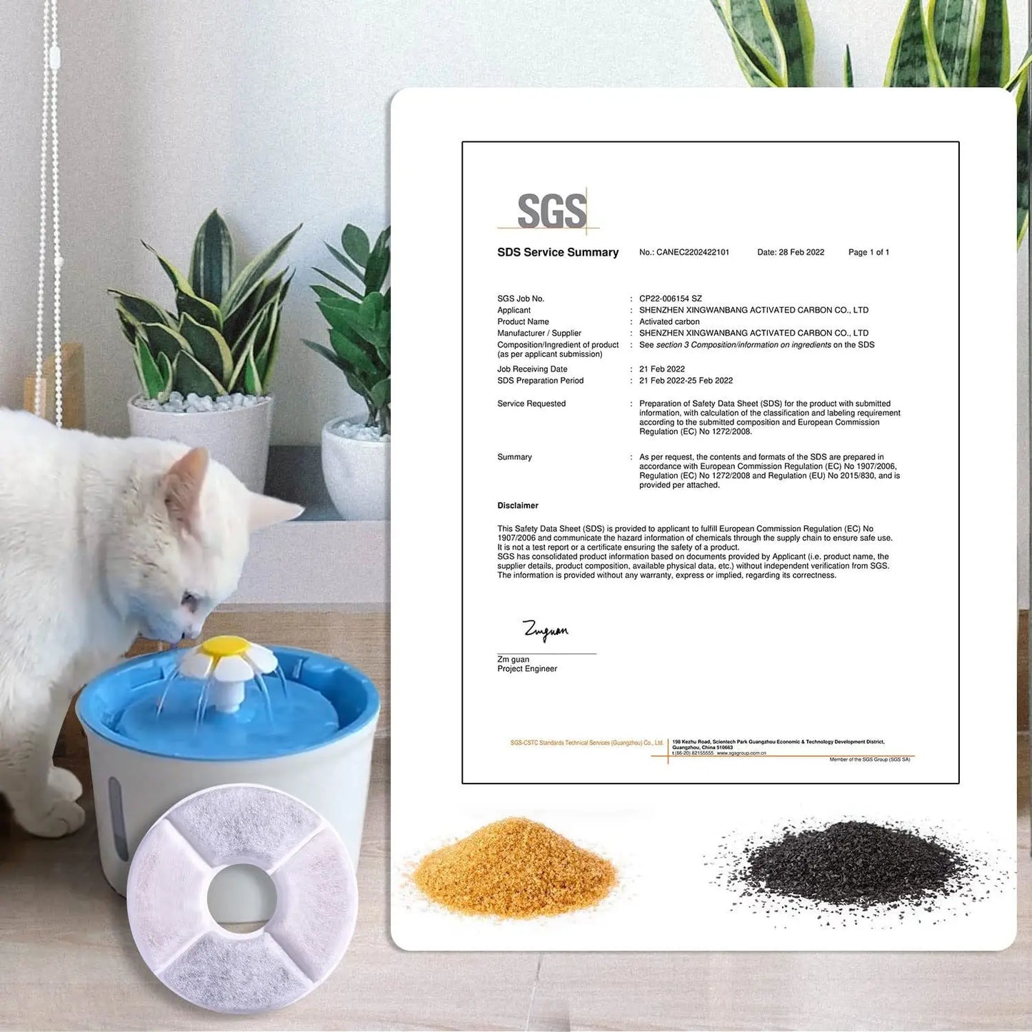 Filtres de remplacement professionnels pour fontaine à eau pour chat – Plusieurs modèles