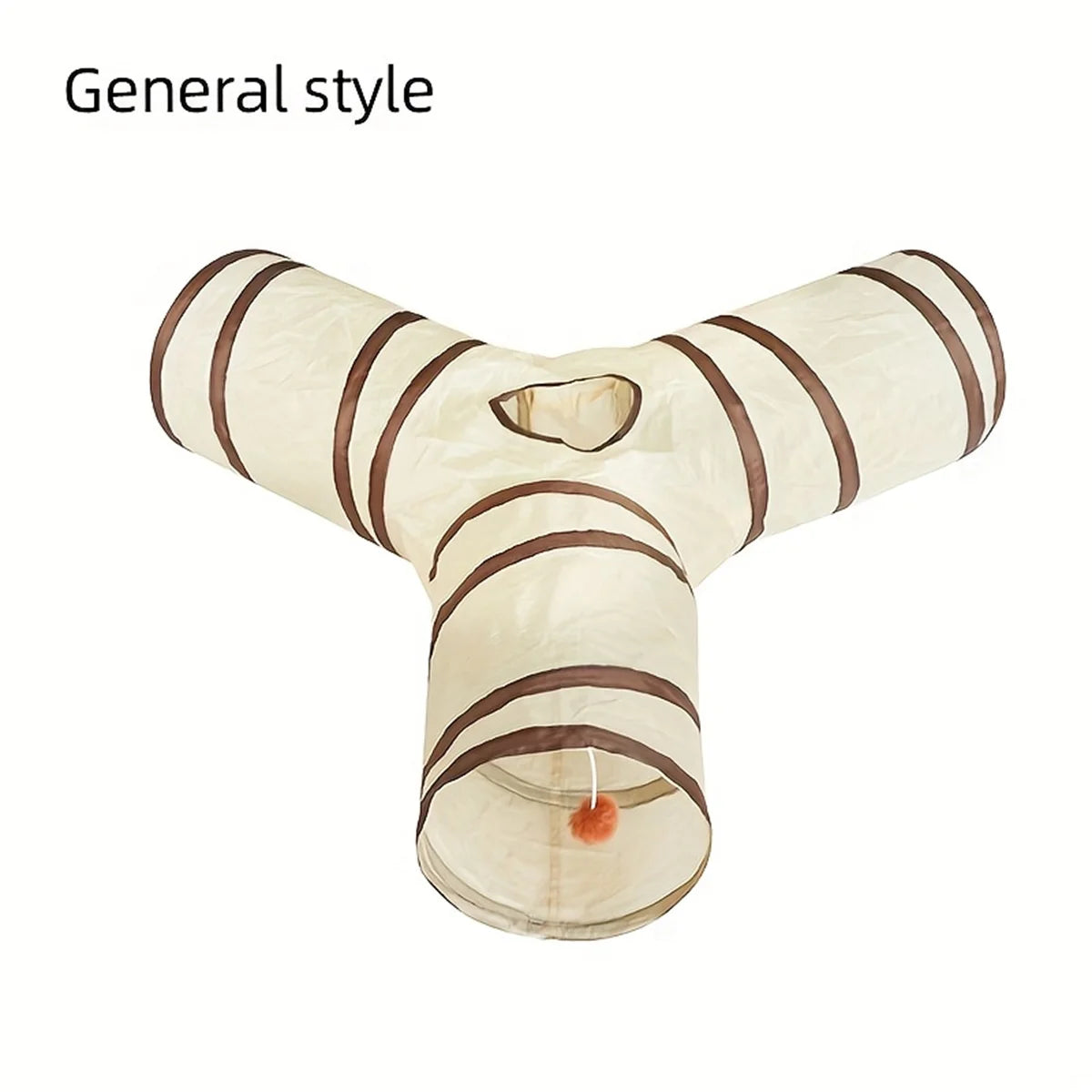Foldable Cat Tunnel Toy, Collapsible All-in-One Pet Storage Cat Tunnel Toy Suitable for All Seasons