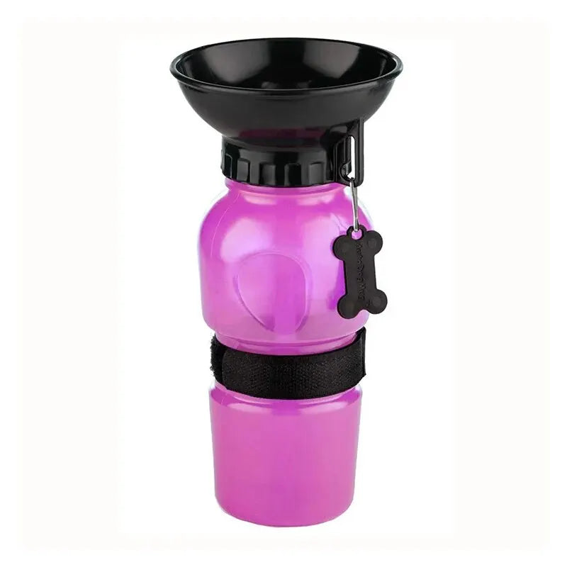 Gourde portable pour chien et chat — tasse d'hydratation pour promenades