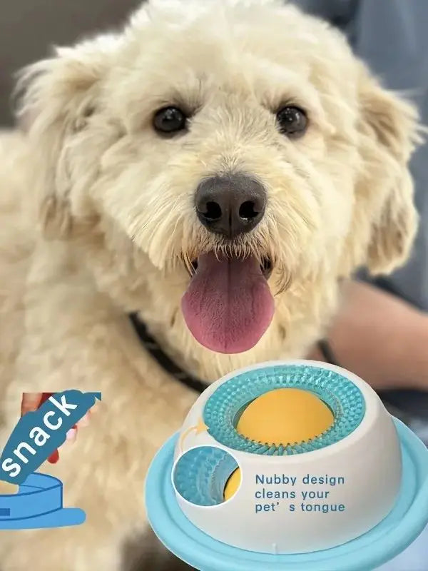 Tapis à lécher en silicone alimentaire pour chien et chat – Base antidérapante, anti-anxiété