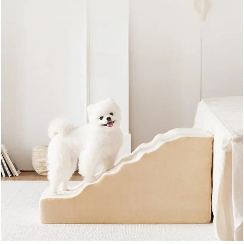 Escalier antidérapant démontable pour chien et chat — protection des hanches et articulations