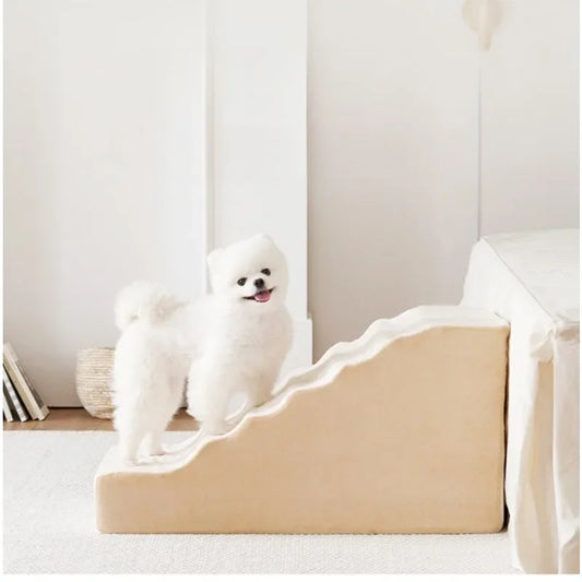 Escalier antidérapant démontable pour chien et chat — protection des hanches et articulations